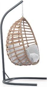 Balansoar scaun suspendat  rattan exterior interior 205x110x95 cm