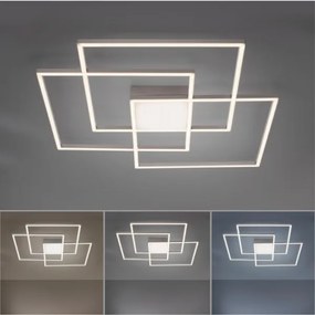 Lustră LED aplicată dimabilă ASMIN LED/45W/230V Leuchten Direkt 14713-55 + telecomandă