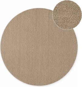 Covor în culoare naturală țesut manual rotund din lână ø 200 cm Richmond Diana – Ted Baker