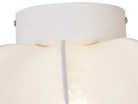 Plafonieră Japandi albă 37cm - Plu Asyesha