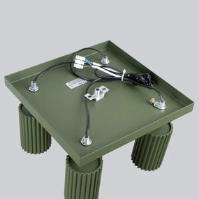 Spot Sollux SL.1621 KARBON 4xGU10/10W/230V verde