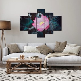 Tablou cu floare roz (150x105 cm)