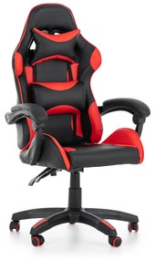 Scaun gaming Forza, rosu/negru