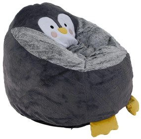 Fotoliu puf Permitira (gri) (pinguin). 1116453