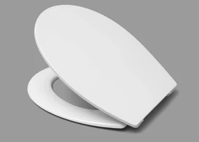 Capac WC HARO Duroplast REVO alb, sistem prindere inox FastFix
