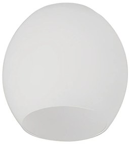 Abajur de rezervă din sticlă EMILY E14 alb Rabalux