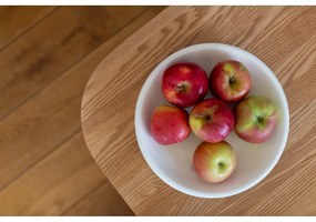 Măsuță de cafea din lemn de frasin Ragaba Contrast Tetra, natural, 110 x 110cm