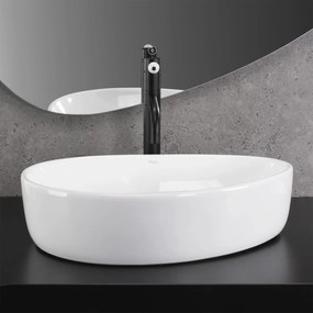 Lavoar Vanila alb L51 cm