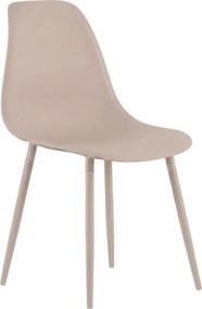 OFERTA Scaun de masa OSAKA din plastic, bej calitatea a II-a