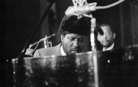 Fotografie Thelonious Monk during concert in Paris, 1965