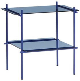 Măsuță auxiliară cu blat din sticlă Niche – Hübsch