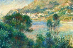 Tablou - Auguste Renoir, View of Monte Carlo from Cap Martin, reproducere (90x60 cm)