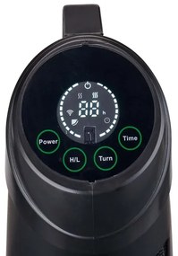 Element de încălzire de exterior Nedis HTPA21BKW SmartLife 600/1200W/230V Wi-Fi Tuya IP24