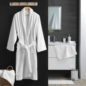 Halat alb M din bumbac Tendresse – douceur d'intérieur