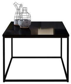 Masă de cafea Gwendolyn (Negru mat + Negru lucios). 1059365