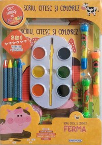 SCRIU, CITESC SI COLOREZ - FERMA - GIRASOL (978-606-024-216-1)
