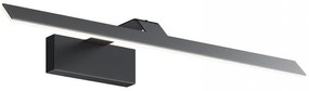 Aplica de perete LED pentru oglinda sau tablou Decart negru