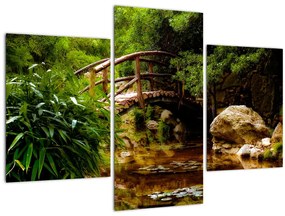 Tablou - Pod prin râu (90x60 cm)