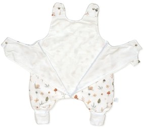 Sac de dormit cu picioare, bumbac de vara, 1 Tog, Comori din natura, S, 6-24 luni