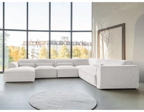 Colțar crem (cu colț pe partea dreaptă/în formă de "U") Flex Felix – Miuform