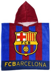FC Barcelona poncho de prosop de plajă 50x100 cm