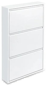 Dulap pentru încălțăminte îngust - culoare: alb, art nouveau conține 9 perechi de DEPRIMO 12079 by Deprimo