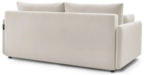 Canapea bej extensibilă 211 cm Marcel – Bobochic Paris