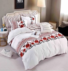 Lenjerie pat dublu, 6 Piese, Finet Premium