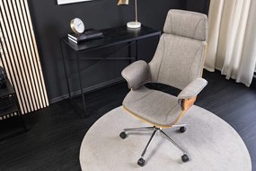 Scaun de birou pivotant Manhattan gri