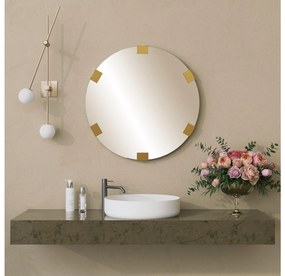 Oglindă decorativă Lalene (auriu) . 1093649