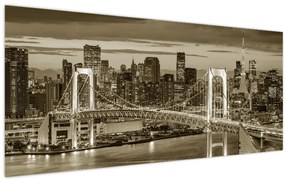 Tablou - Orașul de aur (120x50 cm)