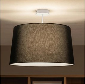Brilagi - Plafonieră LED CERIA aplicată 1xE27/60W/230V Ø45 cm alb/negru