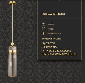 Lustra design LUX realizata manual LORETTO