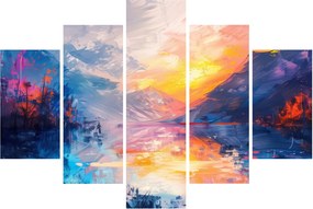 Tablou - Pictura peisajului (150x105 cm)