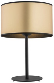 Veioaza / Lampa de masa moderna KARIN negru/auriu