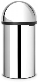 Coș de gunoi Brabantia Push 60L, Brilliant Steel 647158