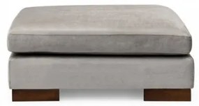 Coltar Tulip Corner Left With Pouf, Gri Deschis