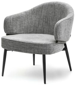Fotoliu Alfredo (gri + negru). Promo -15%. 1109868