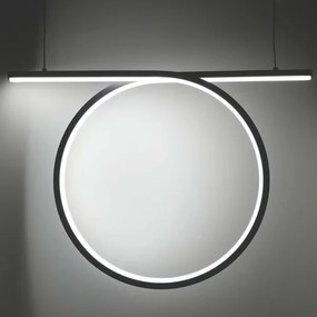 Lustră LED suspendată pe cablu ODETTA LED/30W/230V 4000K negru