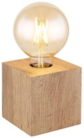 Veioza, lampa de masa design industrial ERNA maro