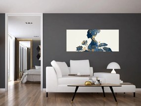 Tablou - Profil de femeie din marmură (120x50 cm)