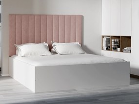 Panou de perete tapiat FRAME KRONOS 15x90 cm Culoare: Albastru deschis
