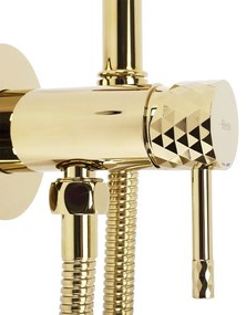 Baterie bideu  Lungo Loop Diamond Gold