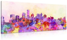Tablou New York în design de acuarelă