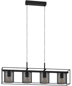 Lustră pe cablu CATTERICK 4xE27/40W/230V Eglo 43773