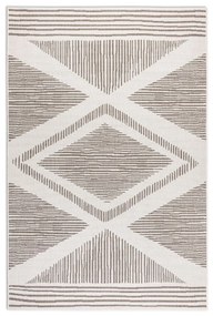 Covor de exterior maro/crem 80x150 cm Gemini – Elle Decoration