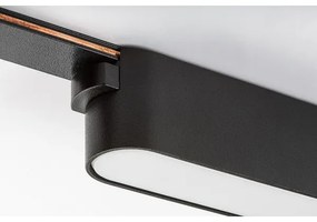 Plafonieră LED dimabilă pentru sistem de șină monofazic Rabalux 70123 LiTrack 12W/24V 22 cm
