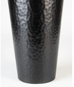Vază neagră din oțel înaltă (înălțime 49 cm) Dunja – White Label