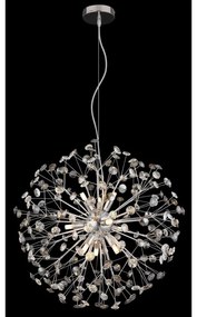 Lustra suspendata design elegant KATRINA 60cm acrom 64135H2C GL