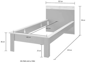 Cadru pat 90x200 cm